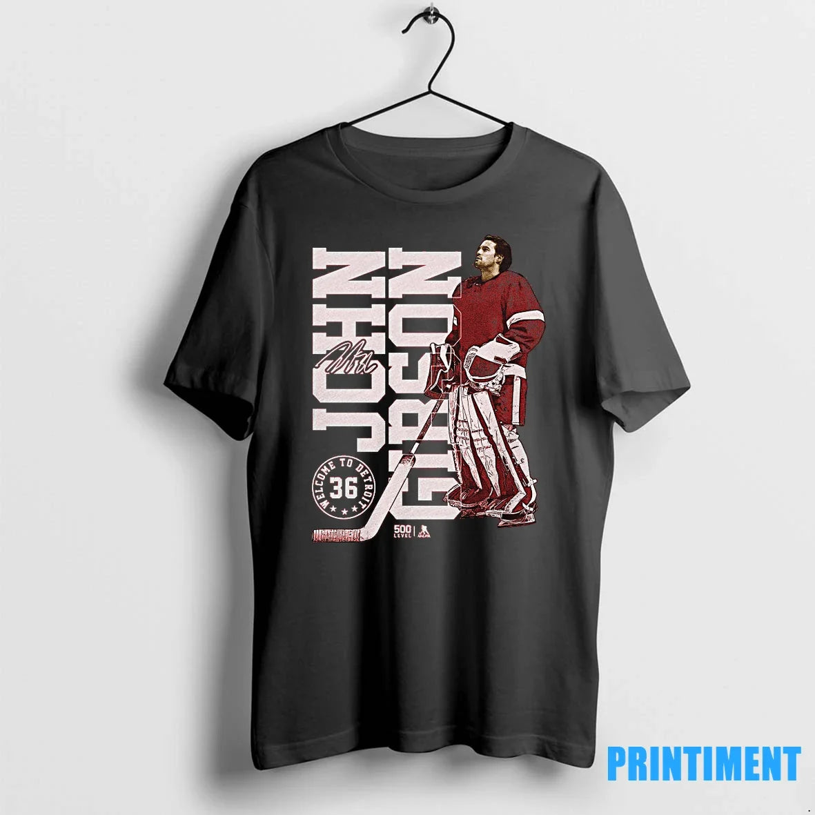 John Gibson T Shirt Detroit Hockey 01 Tshirts Sweater Unisex T-shirt, Sweatshirt, Hoodie, Long Sleeve Tee - T-Shirt, Sweatshirt, Hoodie