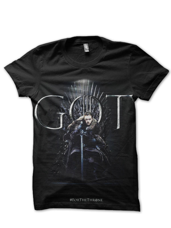 Jon Snow Throne Black T-Shirts, Hoodie, Sweatshirt - T-Shirt, Sweatshirt, Hoodie