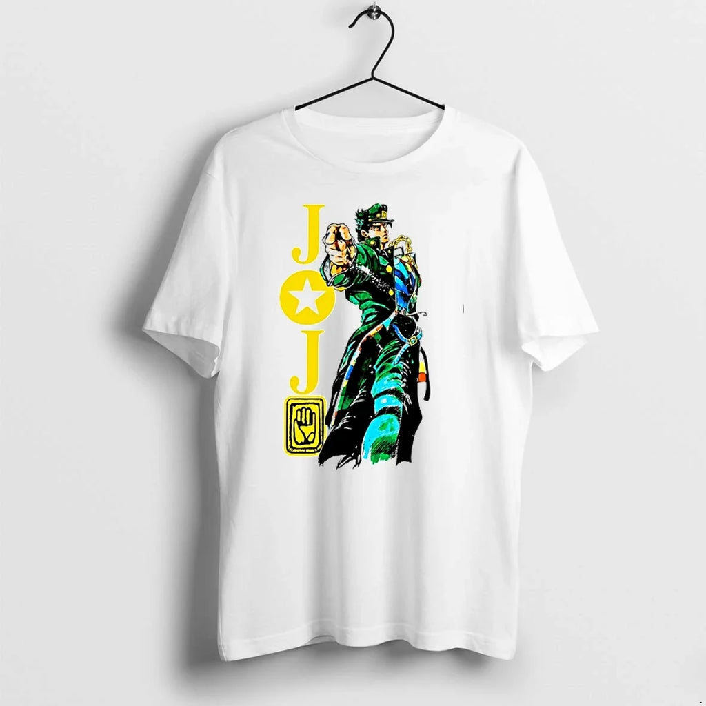 Jotaro Kujo Anime Cartoon 0 Tshirts Sweater Unisex T-shirt, Sweatshirt, Hoodie, Long Sleeve Tee - T-Shirt, Sweatshirt, Hoodie