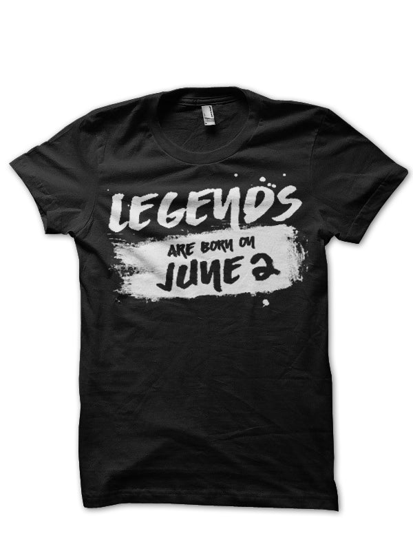 Legends Are Born June 2 Black T-Shirts, Hoodie, Sweatshirt - T-Shirt, Sweatshirt, Hoodie