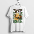 Kcybyyzo Rip Jane Goodall Thank You Jane T Shirts Unisex T-shirt, Sweatshirt, Hoodie, Long Sleeve Tee - T-Shirt, Sweatshirt, Hoodie