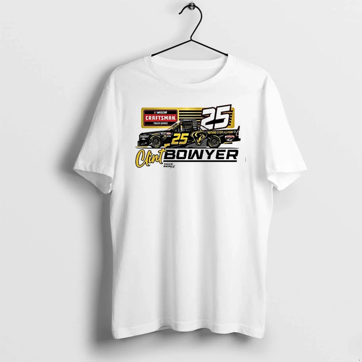 Kaulig Racing No 25 Ram 1500 Nascar Craftsman Truck Series 0 Tshirts Sweater Unisex T-shirt, Sweatshirt, Hoodie, Long Sleeve Tee - T-Shirt, Sweatshirt, Hoodie