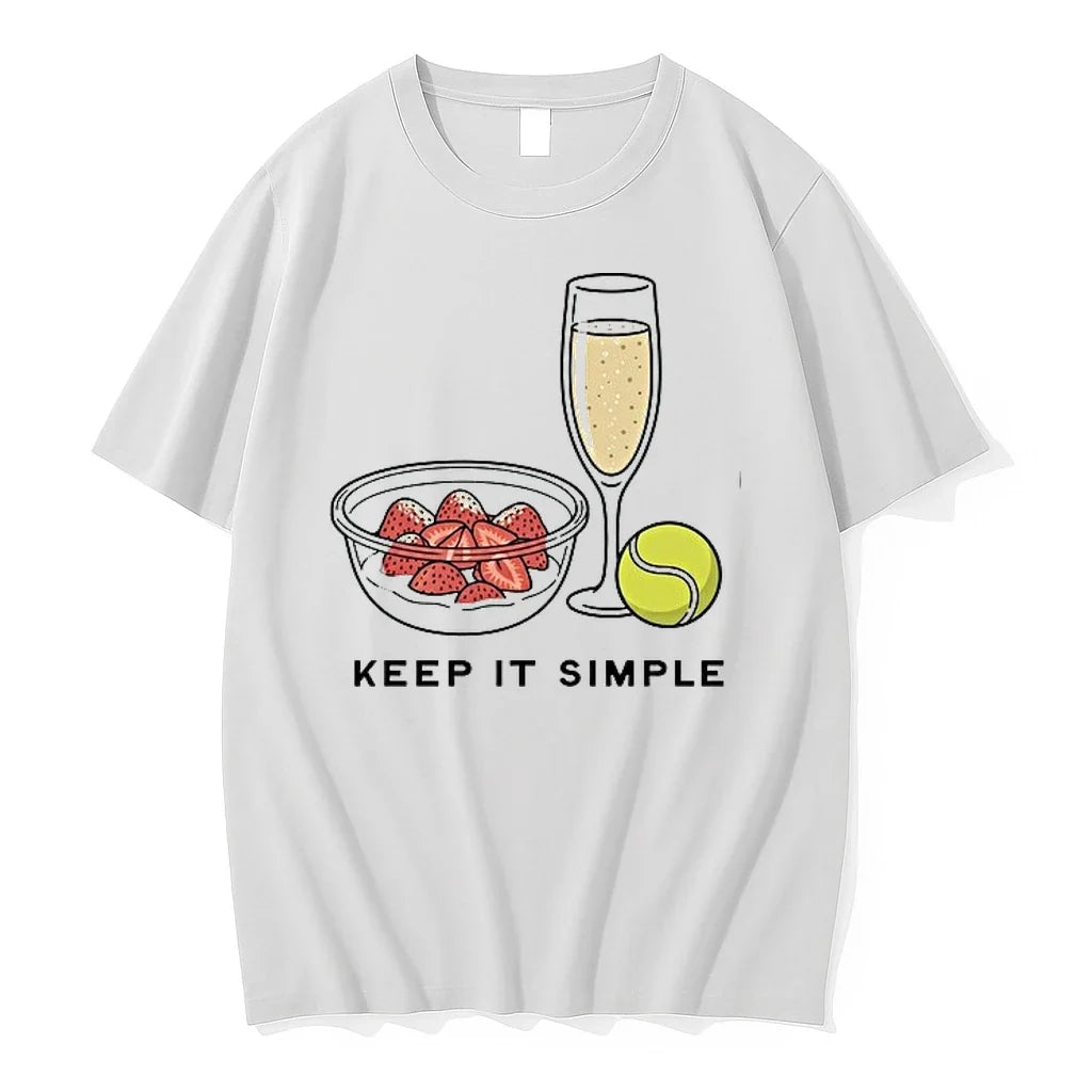 Keep It Simple Strawberries And Cream Classic 0 Tshirts Sweater Unisex T-shirt, Sweatshirt, Hoodie, Long Sleeve Tee - T-Shirt, Sweatshirt, Hoodie
