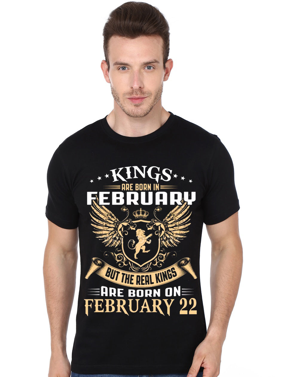 Kings Are Born February 22 Black T-Shirts, Hoodie, Sweatshirt - T-Shirt, Sweatshirt, Hoodie