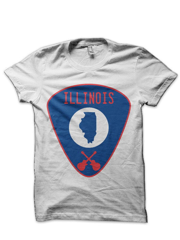 Illinois Guitar Pick T-Shirts, Hoodie, Sweatshirt - T-Shirt, Sweatshirt, Hoodie