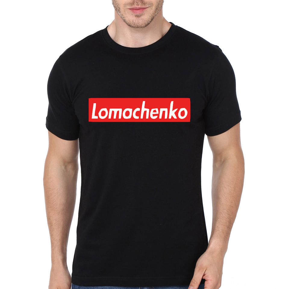 Lomachenko Red Box Logo Black Half Sleeve T-Shirts, Hoodie, Sweatshirt - T-Shirt, Sweatshirt, Hoodie