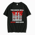 Mansion Fire The South Will Never Rise Again 0 Tshirts Sweater Unisex T-shirt, Sweatshirt, Hoodie, Long Sleeve Tee - T-Shirt, Sweatshirt, Hoodie