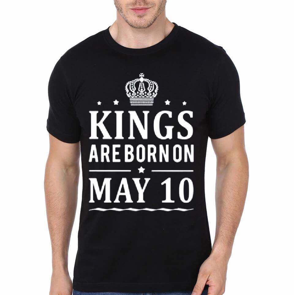 Kings Are Born May 10 Black T-Shirts, Hoodie, Sweatshirt - T-Shirt, Sweatshirt, Hoodie