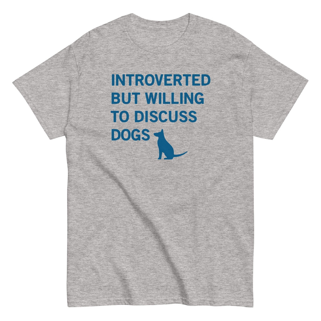 Introverted But Willing Discuss Dogs Classic T-Shirts, Hoodie, Sweatshirt - T-Shirt, Sweatshirt, Hoodie