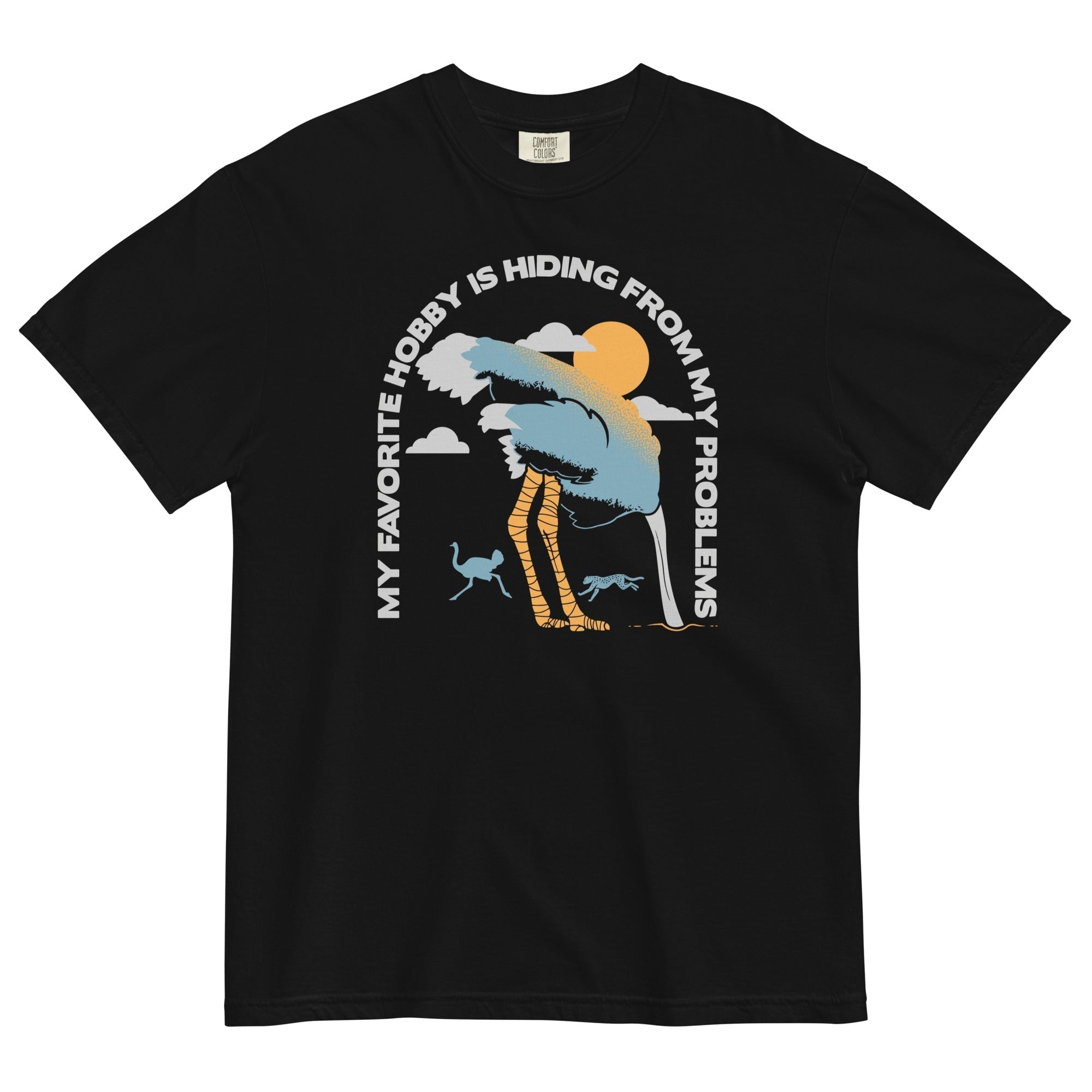 My Favorite Hobby Is Hiding My Problems Relaxed Fit T-Shirts, Hoodie, Sweatshirt - T-Shirt, Sweatshirt, Hoodie