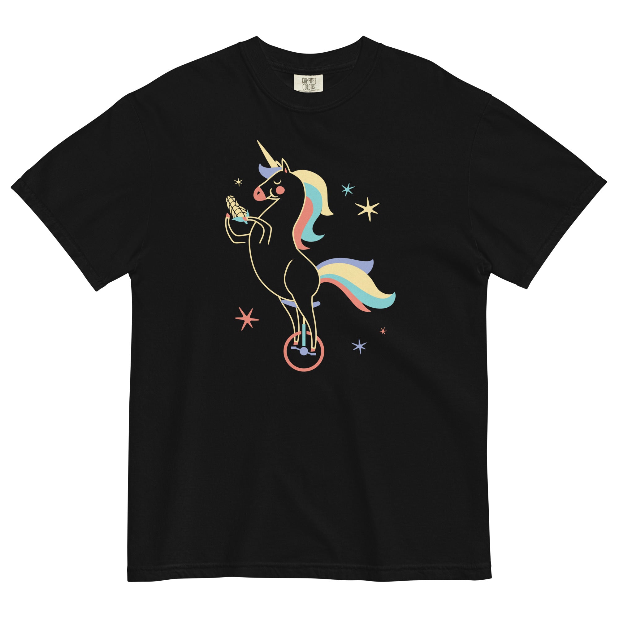 Unicycling Unicorn Corn Relaxed Fit T-Shirts, Hoodie, Sweatshirt - T-Shirt, Sweatshirt, Hoodie