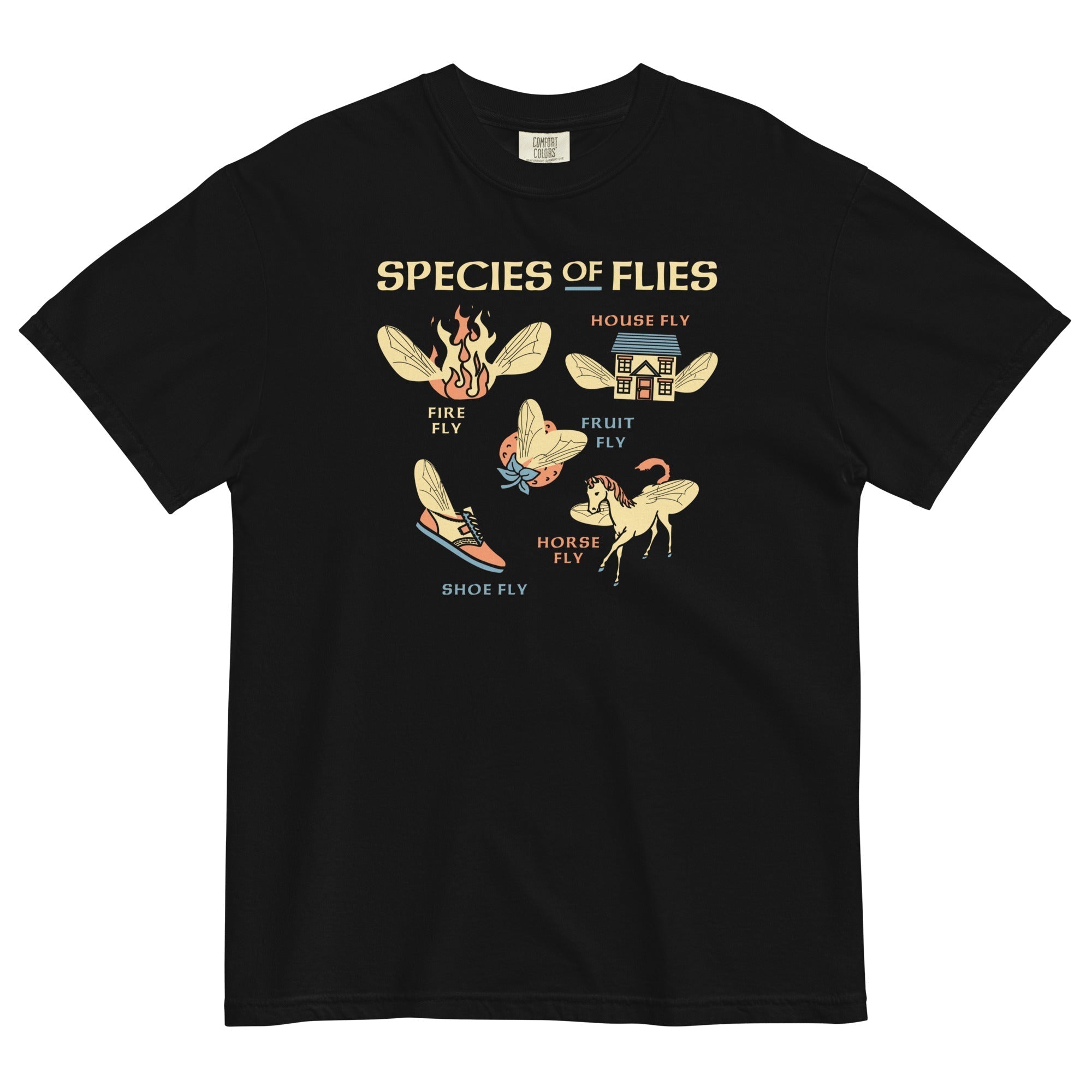 Species Flies Relaxed Fit T-Shirts, Hoodie, Sweatshirt - T-Shirt, Sweatshirt, Hoodie