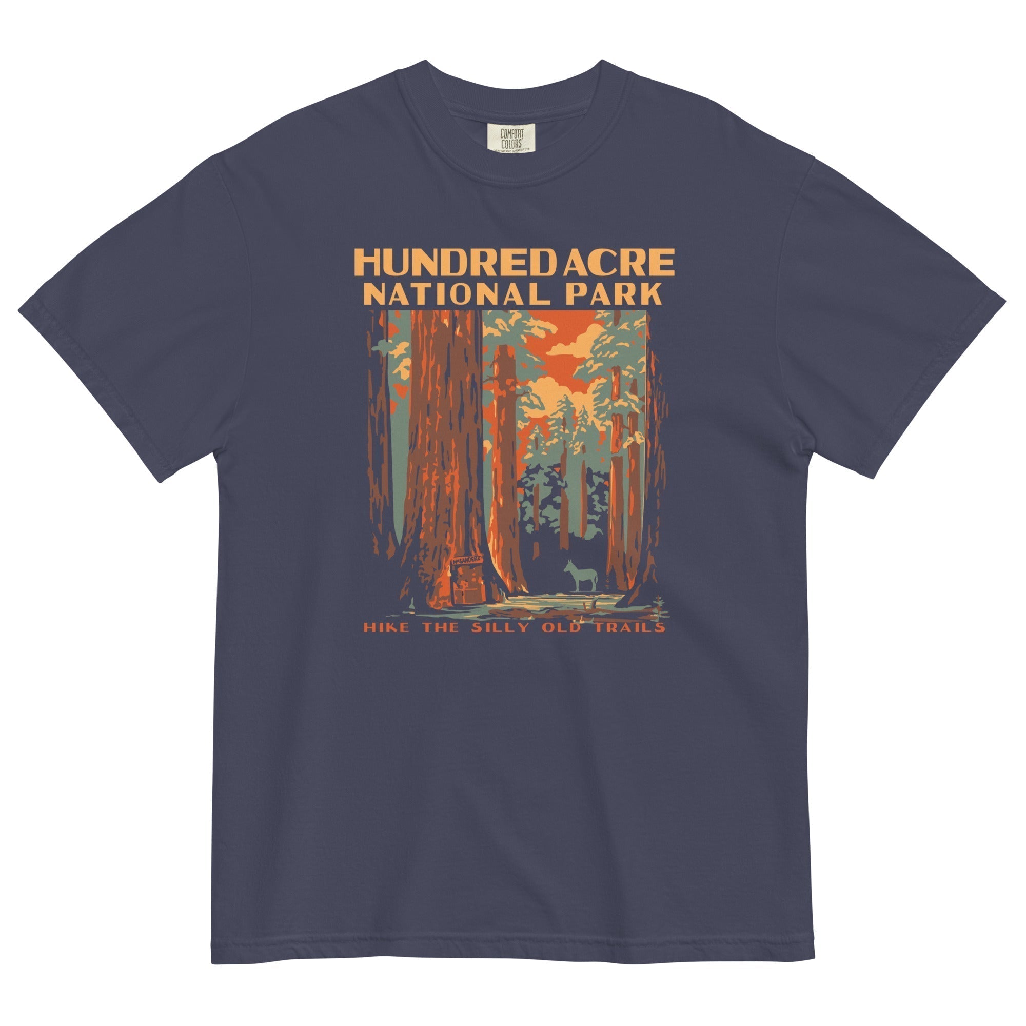 Hundred Acre National Park Relaxed Fit T-Shirts, Hoodie, Sweatshirt - T-Shirt, Sweatshirt, Hoodie