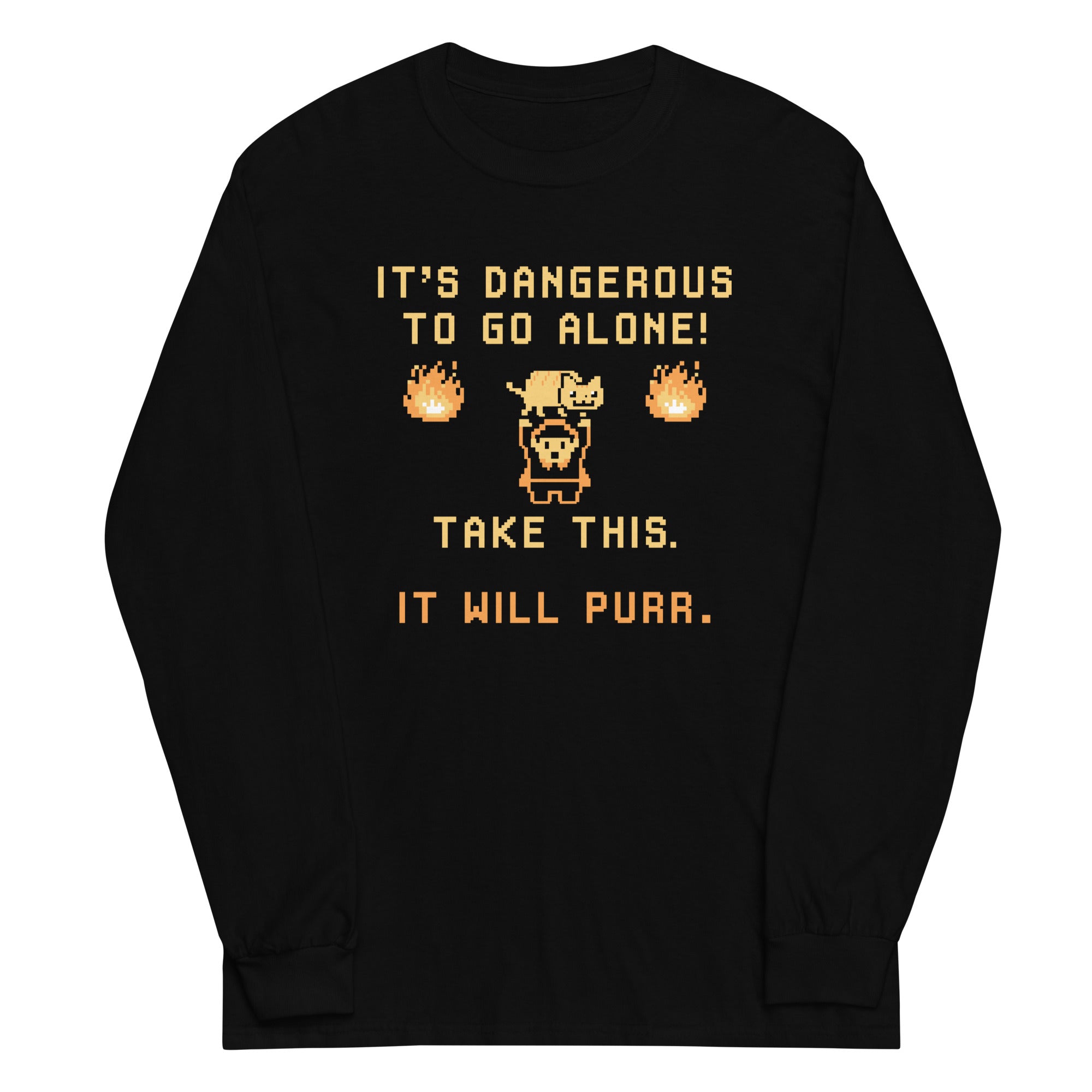 'S Dangerous Go Alone Long Sleeve T-Shirts, Hoodie, Sweatshirt - T-Shirt, Sweatshirt, Hoodie