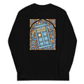 Stained Glass Police Box Long Sleeve T-Shirts, Hoodie, Sweatshirt - T-Shirt, Sweatshirt, Hoodie