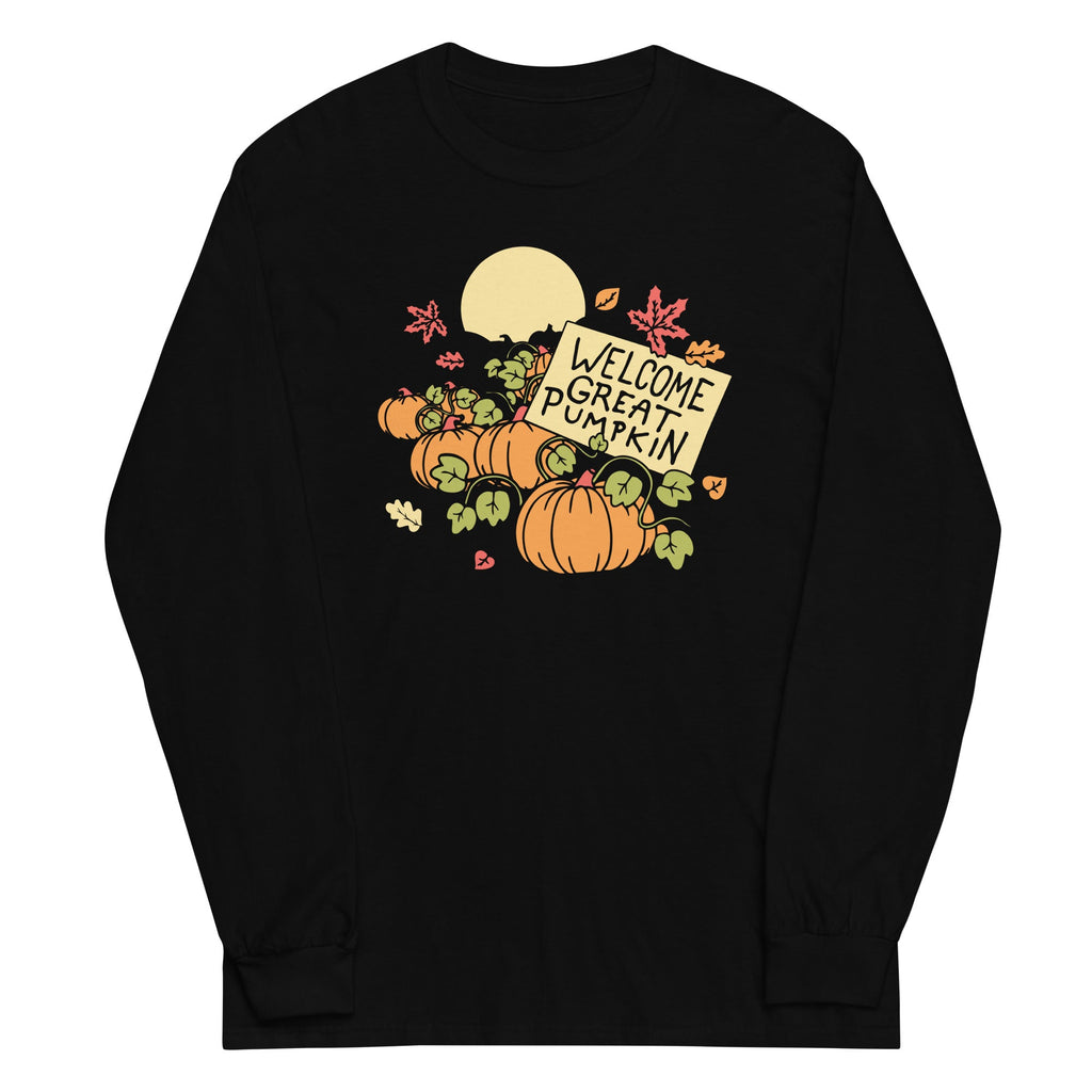 Welcome Great Pumpkin Long Sleeve T-Shirts, Hoodie, Sweatshirt - T-Shirt, Sweatshirt, Hoodie