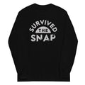 Survived Snap Long Sleeve T-Shirts, Hoodie, Sweatshirt - T-Shirt, Sweatshirt, Hoodie