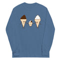 Ice Cream Family Long Sleeve T-Shirts, Hoodie, Sweatshirt - T-Shirt, Sweatshirt, Hoodie