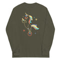 Unicycling Unicorn Corn Long Sleeve T-Shirts, Hoodie, Sweatshirt - T-Shirt, Sweatshirt, Hoodie