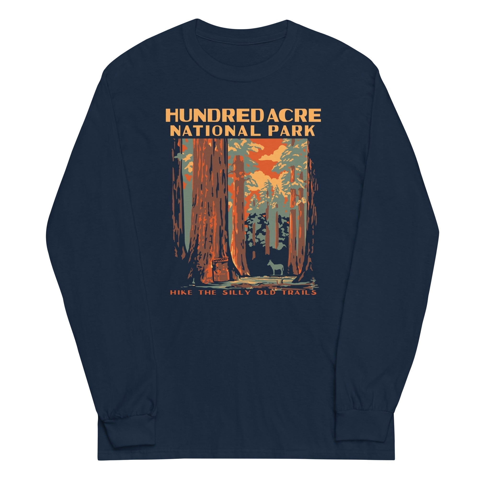 Hundred Acre National Park Long Sleeve T-Shirts, Hoodie, Sweatshirt - T-Shirt, Sweatshirt, Hoodie