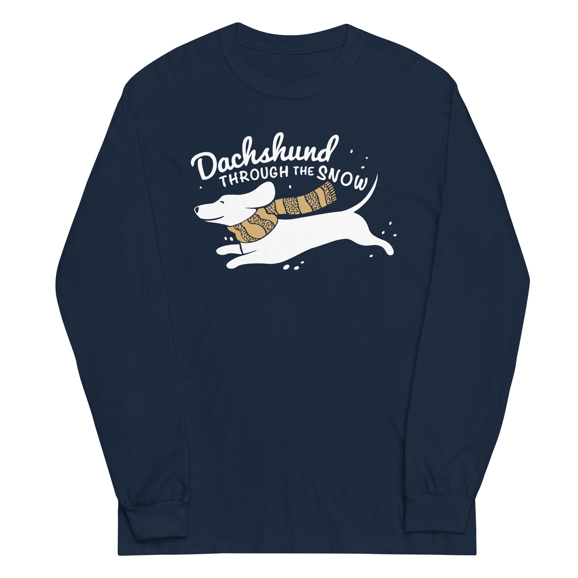 Dachshund Through Snow Long Sleeve T-Shirts, Hoodie, Sweatshirt - T-Shirt, Sweatshirt, Hoodie
