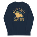 Keep Calm Capy Long Sleeve T-Shirts, Hoodie, Sweatshirt - T-Shirt, Sweatshirt, Hoodie
