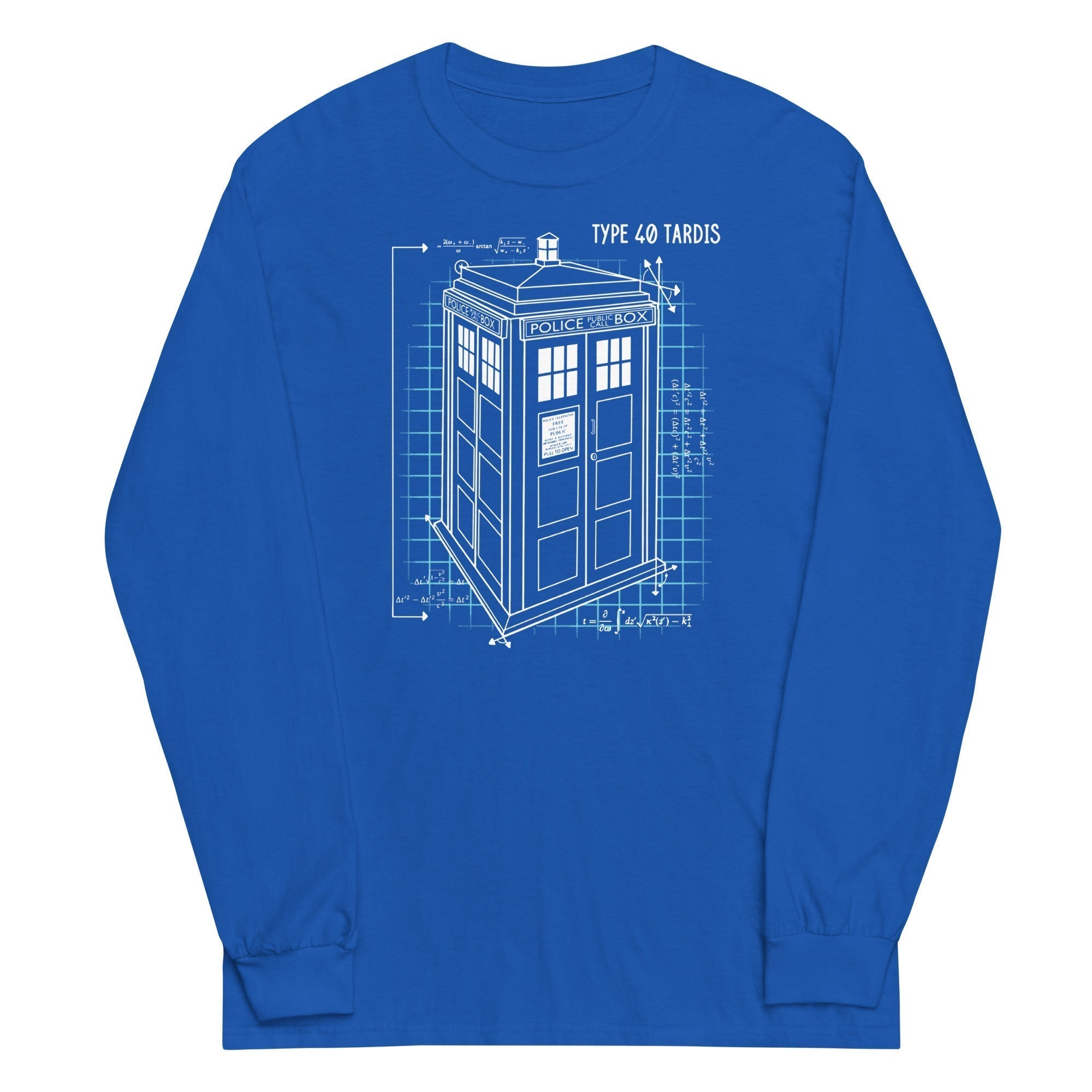 Type 40 Tardis Long Sleeve T-Shirts, Hoodie, Sweatshirt - T-Shirt, Sweatshirt, Hoodie