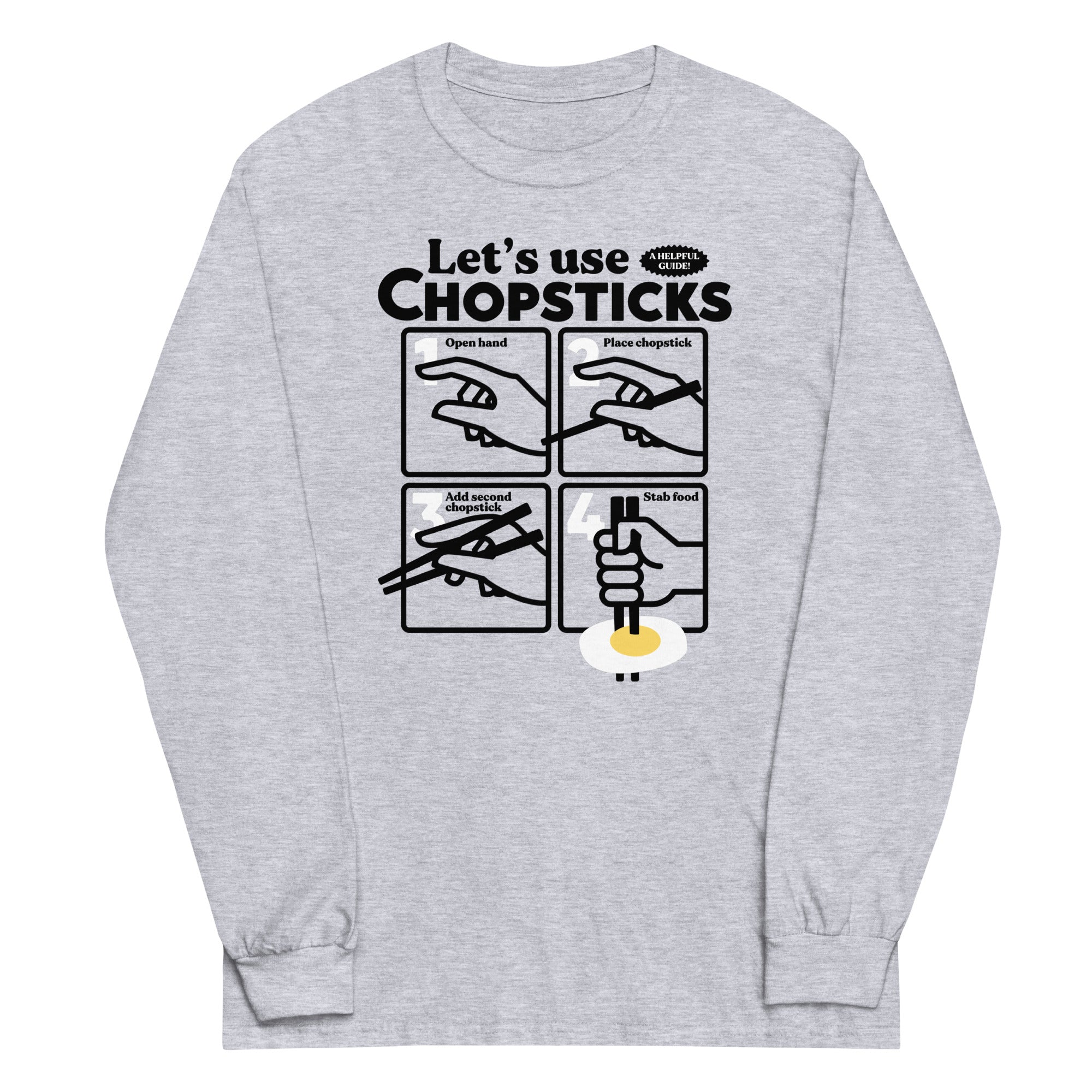 Let'S Use Chopsticks Long Sleeve T-Shirts, Hoodie, Sweatshirt - T-Shirt, Sweatshirt, Hoodie