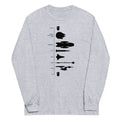 Space Ship Timeline Long Sleeve T-Shirts, Hoodie, Sweatshirt - T-Shirt, Sweatshirt, Hoodie