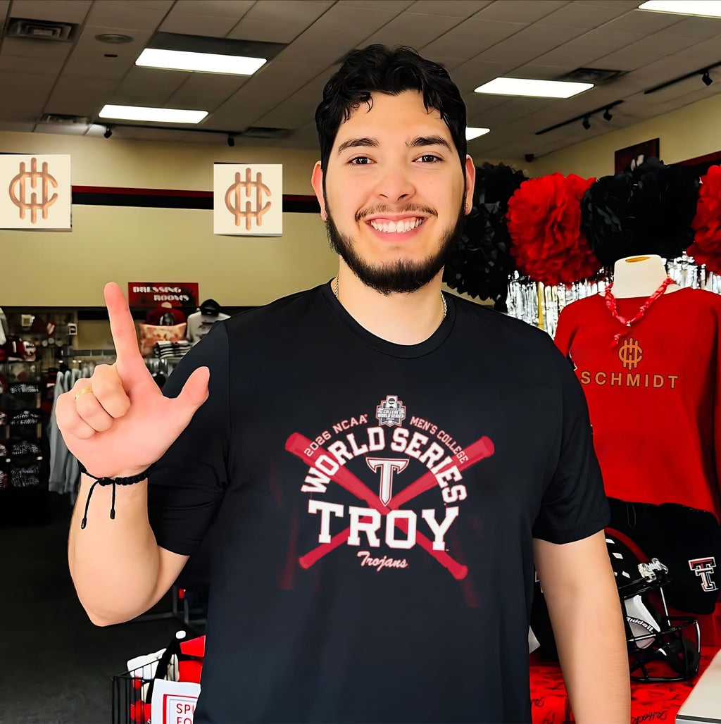 Troy Trojans 2026 NCAA Mens College World Series shirt Unisex T-shirt, Sweatshirt, Hoodie, Long Sleeve Tee - T-Shirt, Sweatshirt, Hoodie