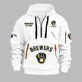 Brewers EST 1969 Quarter Zip Hoodie Unisex T-shirt, Sweatshirt, Hoodie, Long Sleeve Tee - T-Shirt, Sweatshirt, Hoodie