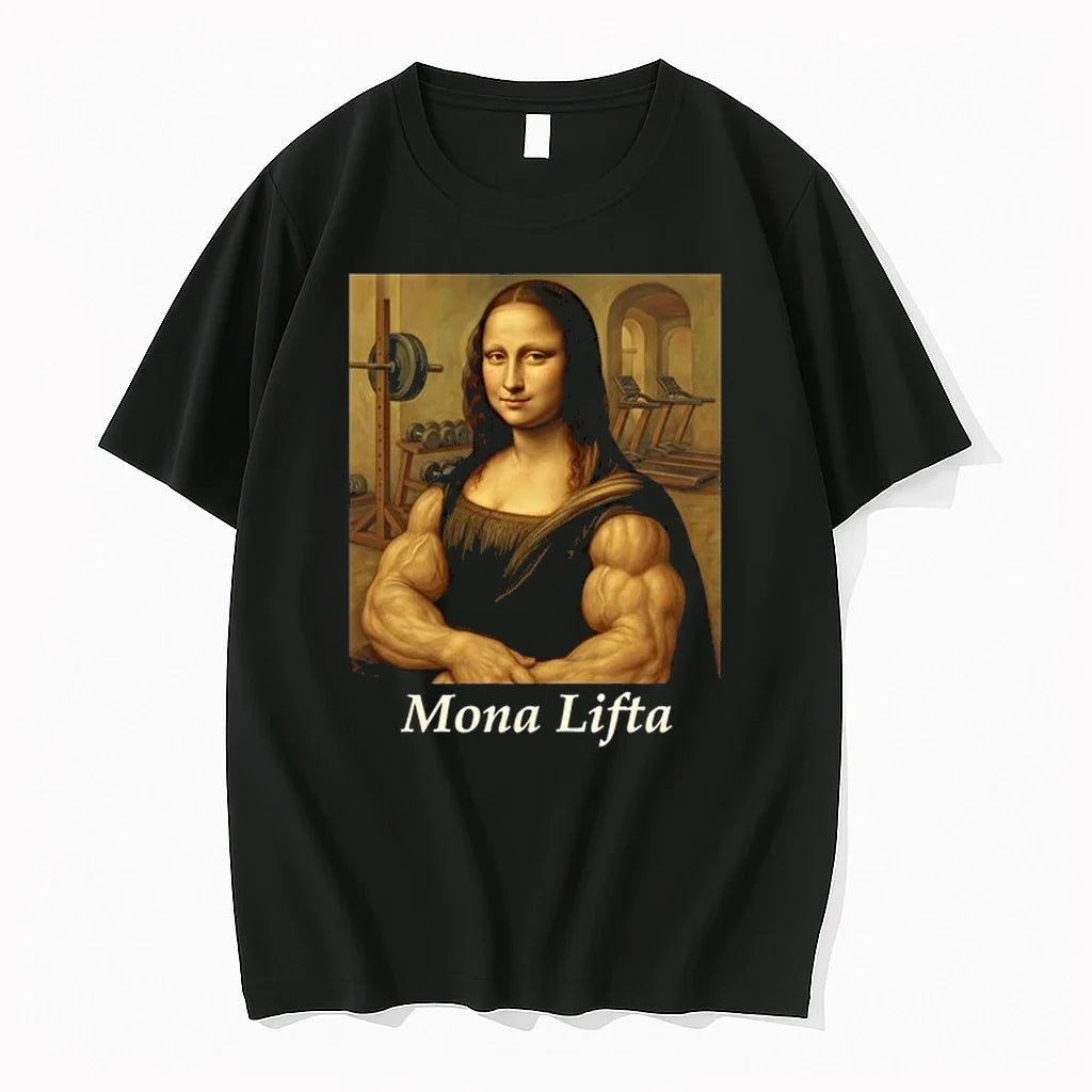 Mona Lifta Mona Lisa Meme 0 Tshirts Sweater Unisex T-shirt, Sweatshirt, Hoodie, Long Sleeve Tee - T-Shirt, Sweatshirt, Hoodie