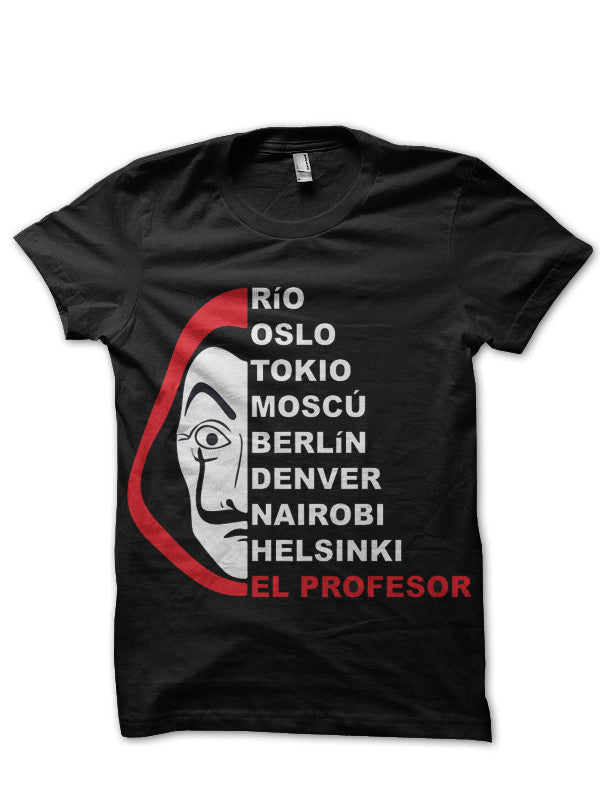 Money Heist Black Style010 T-Shirts, Hoodie, Sweatshirt - T-Shirt, Sweatshirt, Hoodie