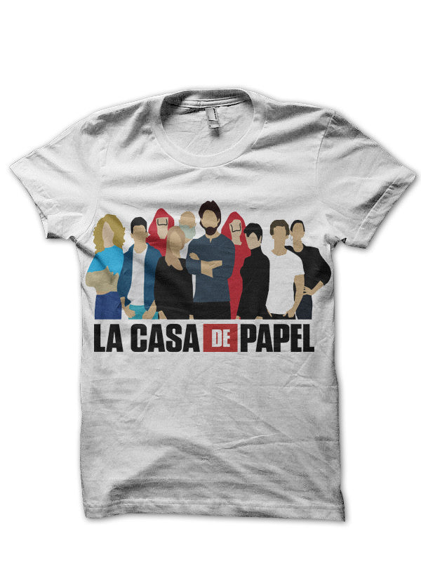 Money Heist White Style004 T-Shirts, Hoodie, Sweatshirt - T-Shirt, Sweatshirt, Hoodie