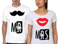 Mr & Mrs Couple White T-Shirts, Hoodie, Sweatshirt - T-Shirt, Sweatshirt, Hoodie