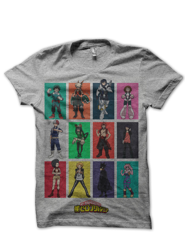 My Hero Academia Grey T-Shirts, Hoodie, Sweatshirt - T-Shirt, Sweatshirt, Hoodie