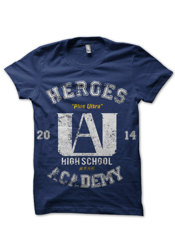 My Hero Academia Navy Blue T-Shirts, Hoodie, Sweatshirt - T-Shirt, Sweatshirt, Hoodie