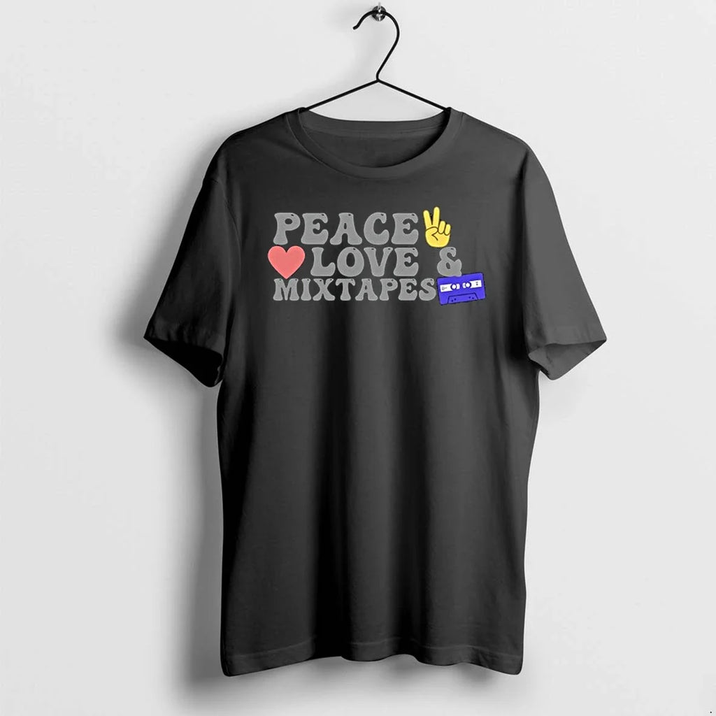 Peace Love And Mixtapes 0 Tshirts Sweater Unisex T-shirt, Sweatshirt, Hoodie, Long Sleeve Tee - T-Shirt, Sweatshirt, Hoodie