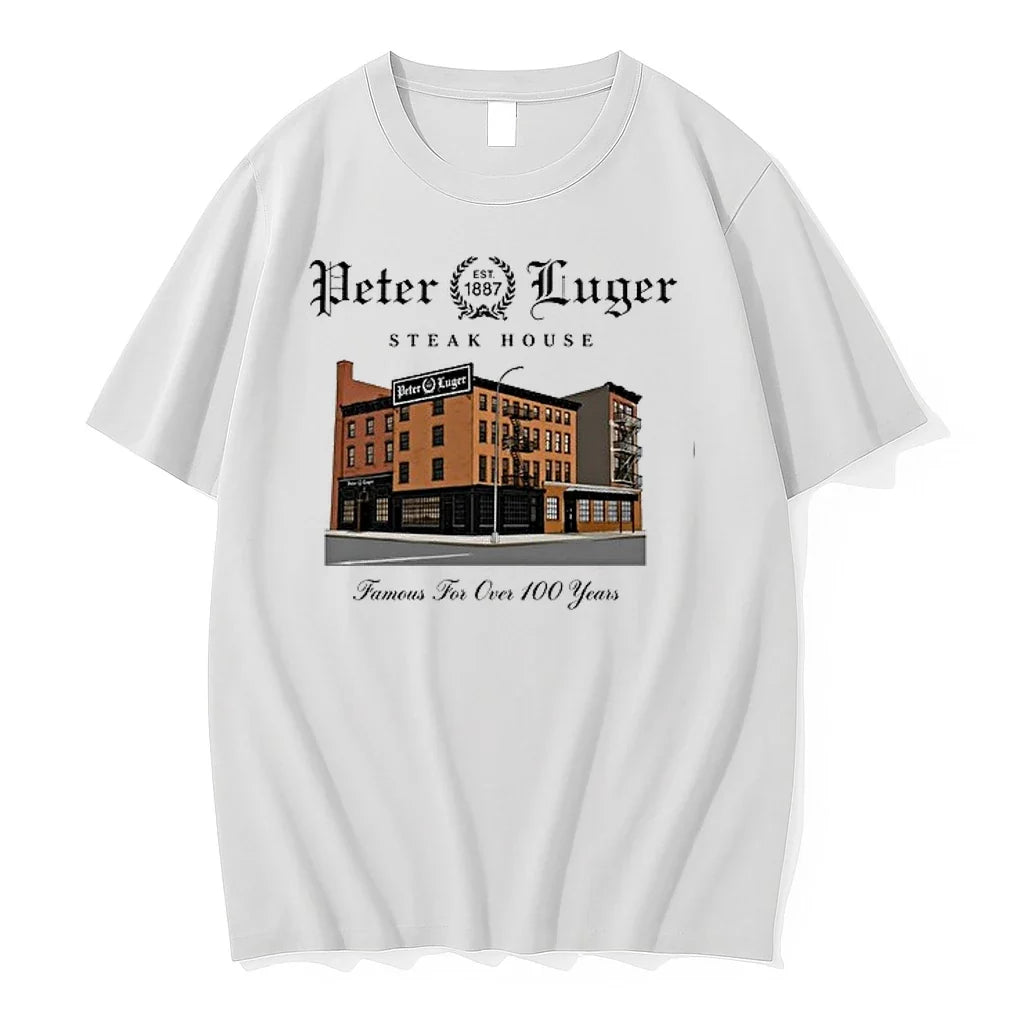 Peter Luger Steak House 1887 Tamous For Over 100 Years 0 Tshirts Sweater Unisex T-shirt, Sweatshirt, Hoodie, Long Sleeve Tee - T-Shirt, Sweatshirt, Hoodie