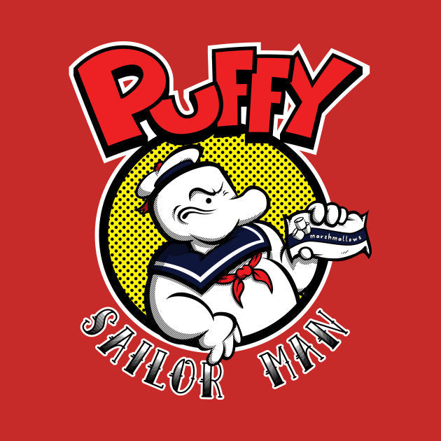 Puffy Popeye T-Shirts, Hoodie, Sweatshirt - T-Shirt, Sweatshirt, Hoodie