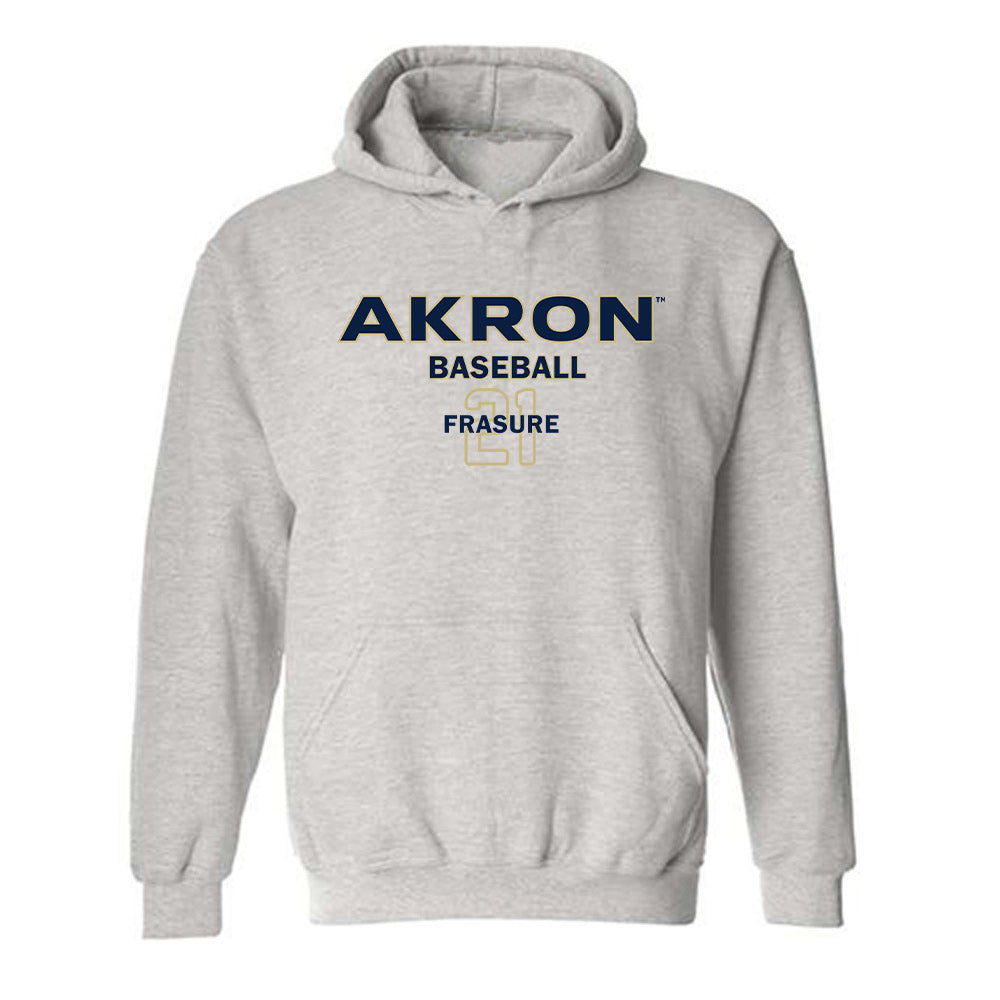 Akron NCAA Baseball : Jackson Frasure Classic Shersey Hooded T-Shirts, Hoodie, Sweatshirt - T-Shirt, Sweatshirt, Hoodie
