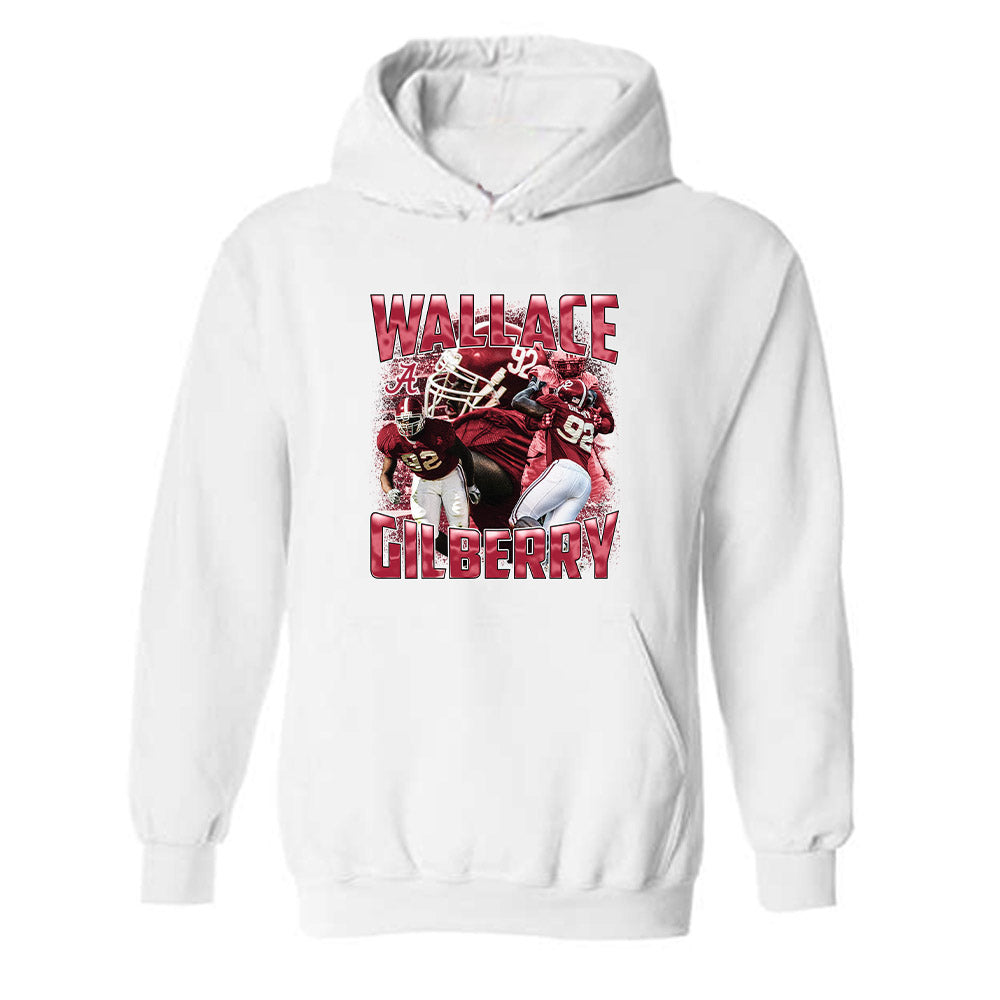 Alabama Football Alumni : Wallace Gilberry Player Collage Hooded T-Shirts, Hoodie, Sweatshirt - T-Shirt, Sweatshirt, Hoodie