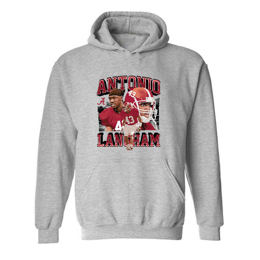 Alabama Football Alumni : Antonio Langham Player Collage Hooded T-Shirts, Hoodie, Sweatshirt - T-Shirt, Sweatshirt, Hoodie