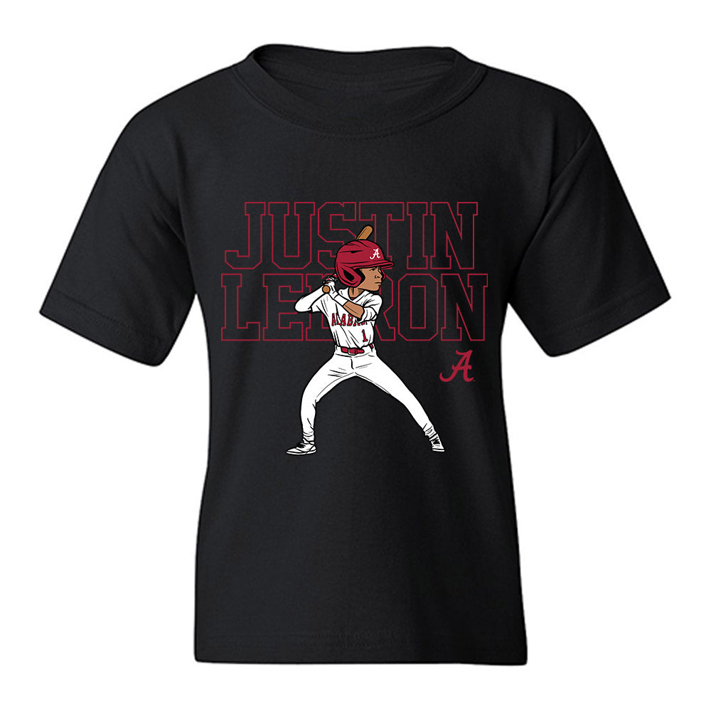 Alabama NCAA Baseball : Justin Lebron Player Illustration T-Shirts, Hoodie, Sweatshirt - T-Shirt, Sweatshirt, Hoodie