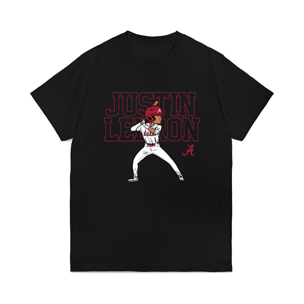 Alabama NCAA Baseball : Justin Lebron Player Illustration T-Shirts, Hoodie, Sweatshirt - T-Shirt, Sweatshirt, Hoodie