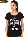 Princess Are Born June Black T-Shirts, Hoodie, Sweatshirt - T-Shirt, Sweatshirt, Hoodie