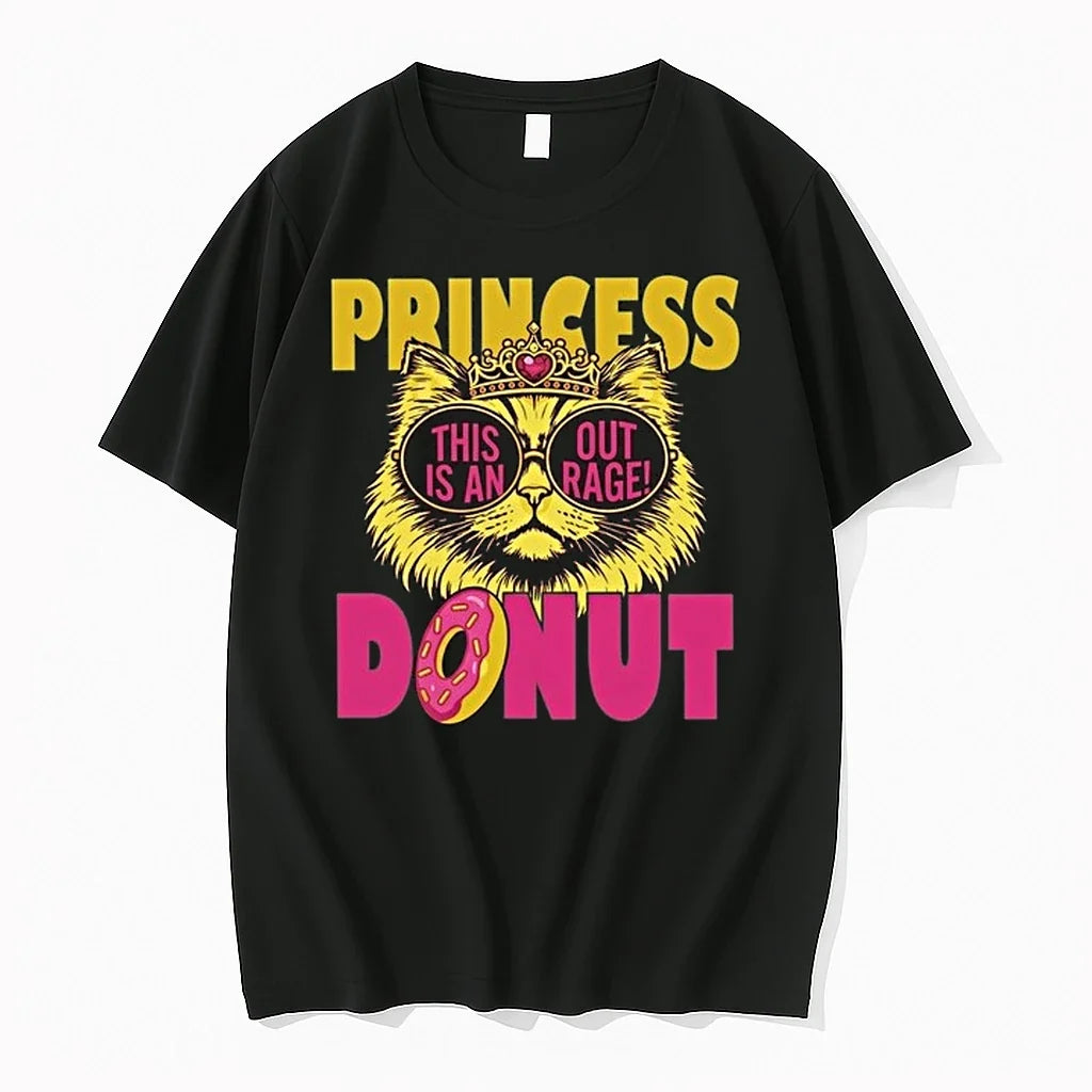 Princess This Is An Outrage Donut 0 Tshirts Sweater Unisex T-shirt, Sweatshirt, Hoodie, Long Sleeve Tee - T-Shirt, Sweatshirt, Hoodie