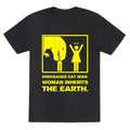 Dinosaur Eats Man. Woman Inherits Earth. Triblend T-Shirts, Hoodie, Sweatshirt - T-Shirt, Sweatshirt, Hoodie
