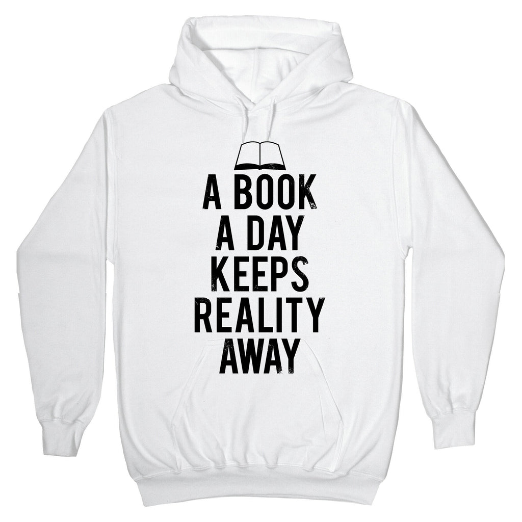 Book Day Keeps Reality Away T-Shirts, Hoodie, Sweatshirt - T-Shirt, Sweatshirt, Hoodie