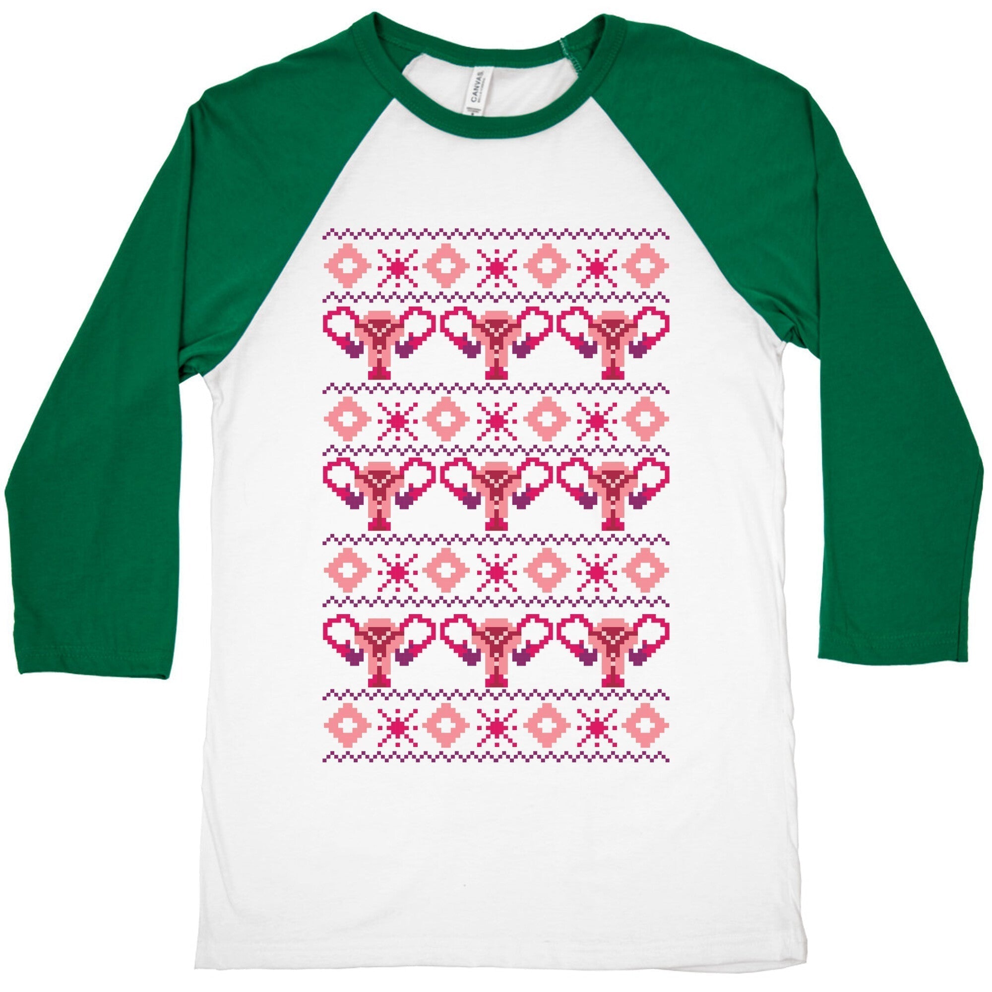 Cuterus Uterus Pattern Baseball T-Shirts, Hoodie, Sweatshirt - T-Shirt, Sweatshirt, Hoodie
